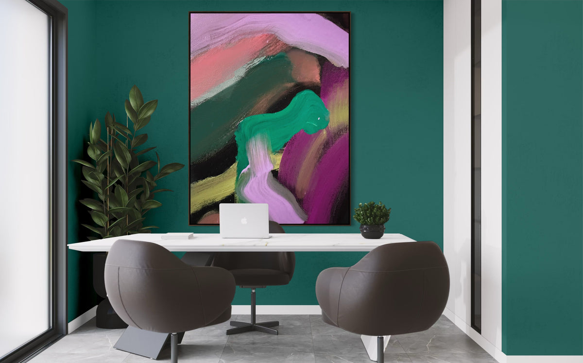 Art by wall color