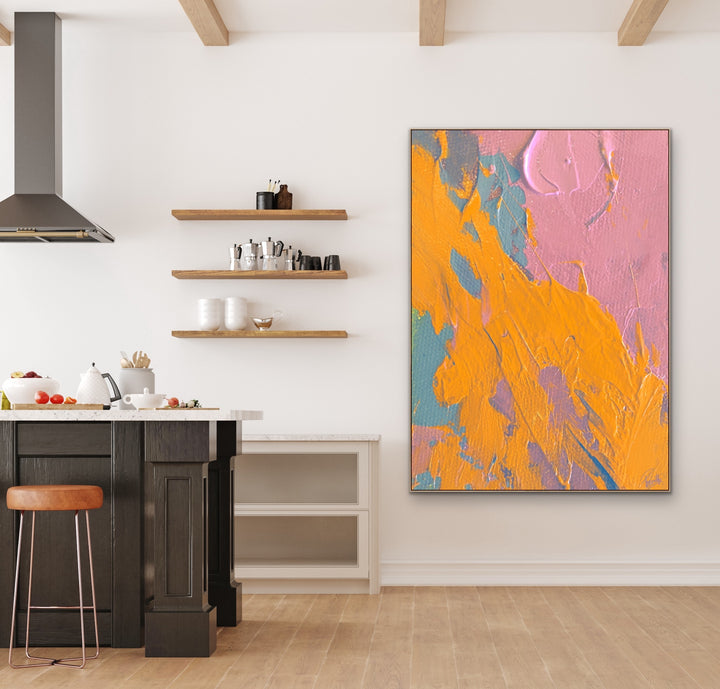 Wild songs  - Abstract Painting, Minimalist Art, Framed art Wall Art, Modern art