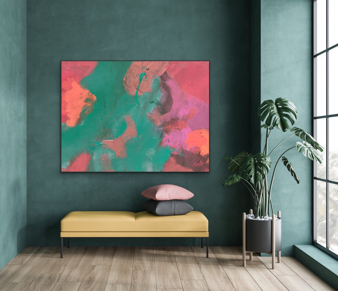 Remini - Custom Art - Abstract Painting, Minimalist Art, Framed art Wall Art, Modern art