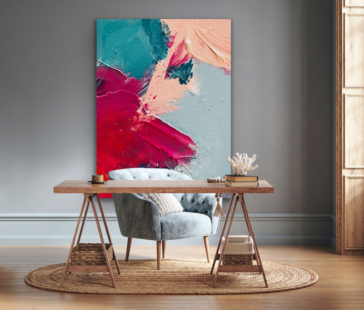 Dating  - Abstract Painting, Minimalist Art, Framed art Wall Art, Modern art