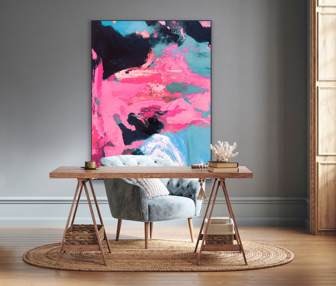 Honeymoon phase  - Abstract Painting, Minimalist Art, Framed art Wall Art, Modern art