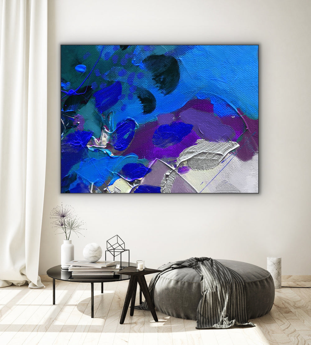 Orchid - Custom Art - Abstract Painting, Minimalist Art, Framed art Wall Art, Modern art
