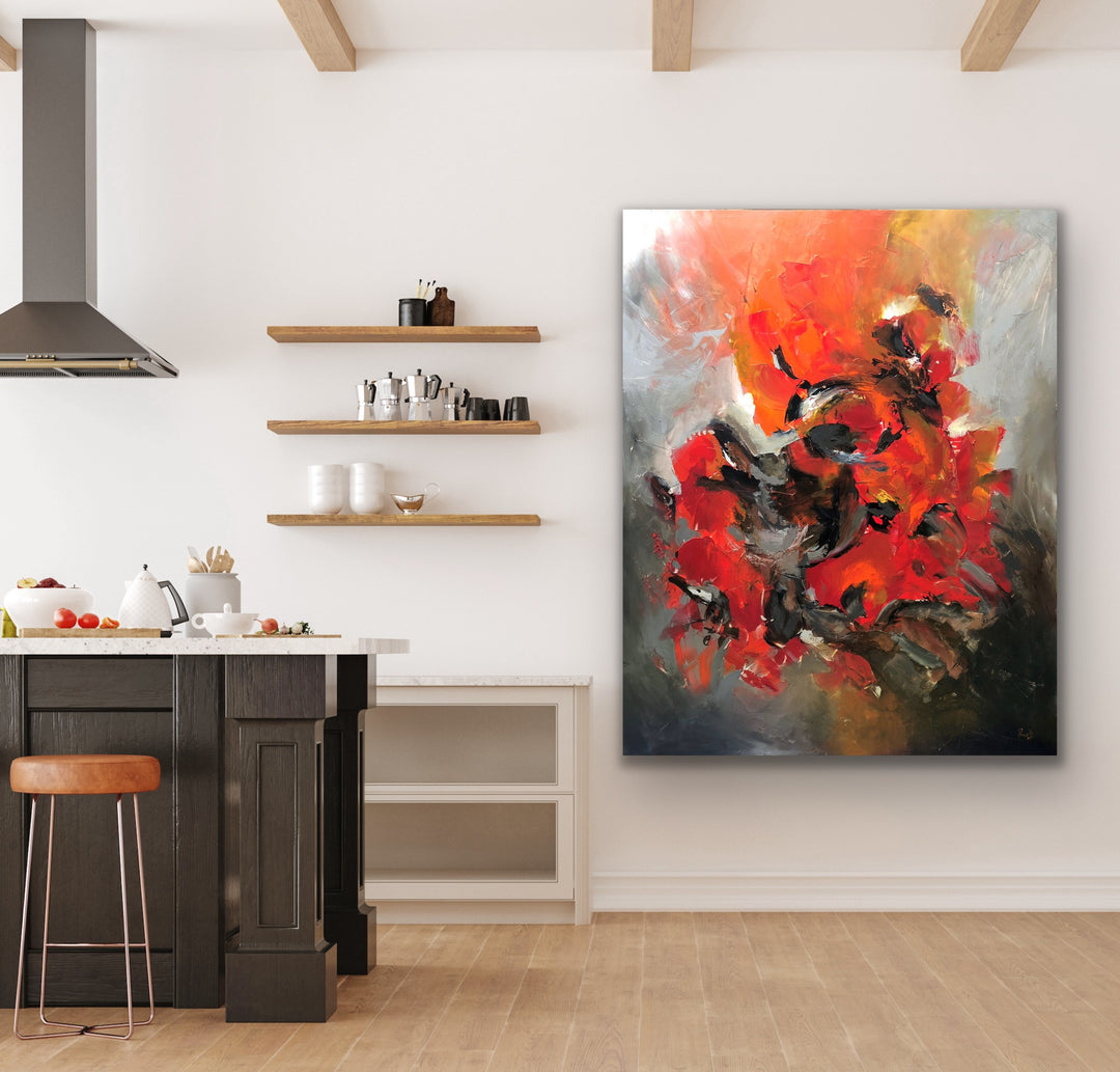 Marvelous - 60x48 - Abstract painting, Modern Art, Wall art, Canvas painting, Framed art, Minimalist art