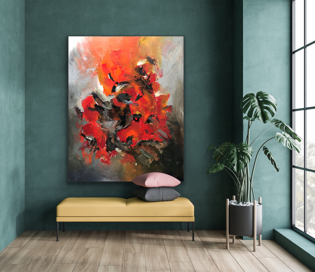 Marvelous - 60x48 - Abstract painting, Modern Art, Wall art, Canvas painting, Framed art, Minimalist art