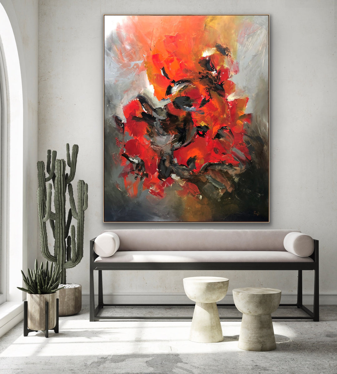 Marvelous - 60x48 - Abstract painting, Modern Art, Wall art, Canvas painting, Framed art, Minimalist art