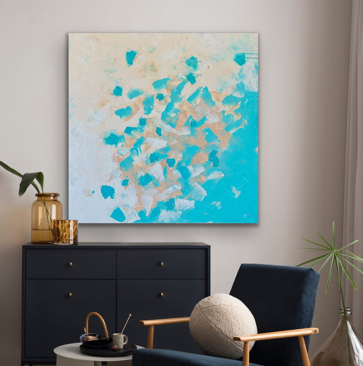 Favor - 36x36 - Abstract painting, Modern Art, Wall art, Canvas painting, Framed art, Minimalist art
