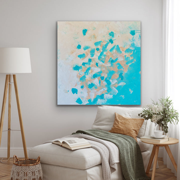 Favor - 36x36 - Abstract painting, Modern Art, Wall art, Canvas painting, Framed art, Minimalist art