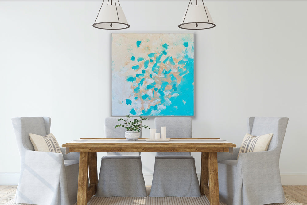 Favor - 36x36 - Abstract painting, Modern Art, Wall art, Canvas painting, Framed art, Minimalist art