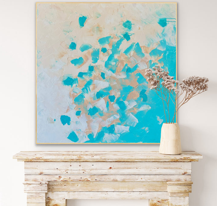 Favor - 36x36 - Abstract painting, Modern Art, Wall art, Canvas painting, Framed art, Minimalist art