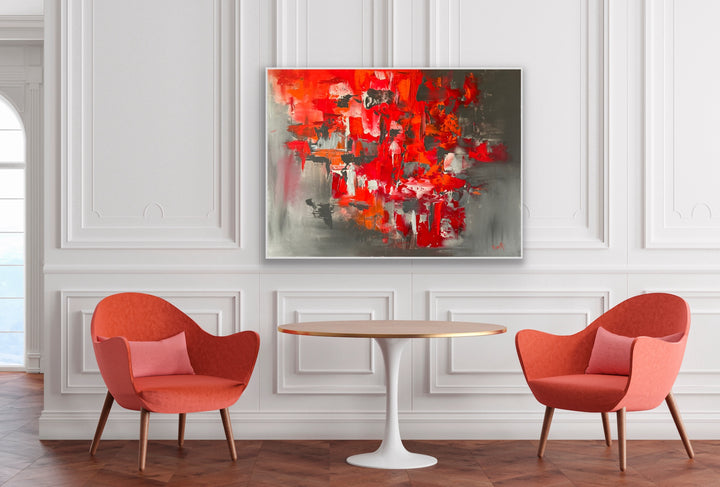 Optimism - 30x40 - Abstract painting, Modern Art, Wall art, Canvas painting, Framed art, Minimalist art
