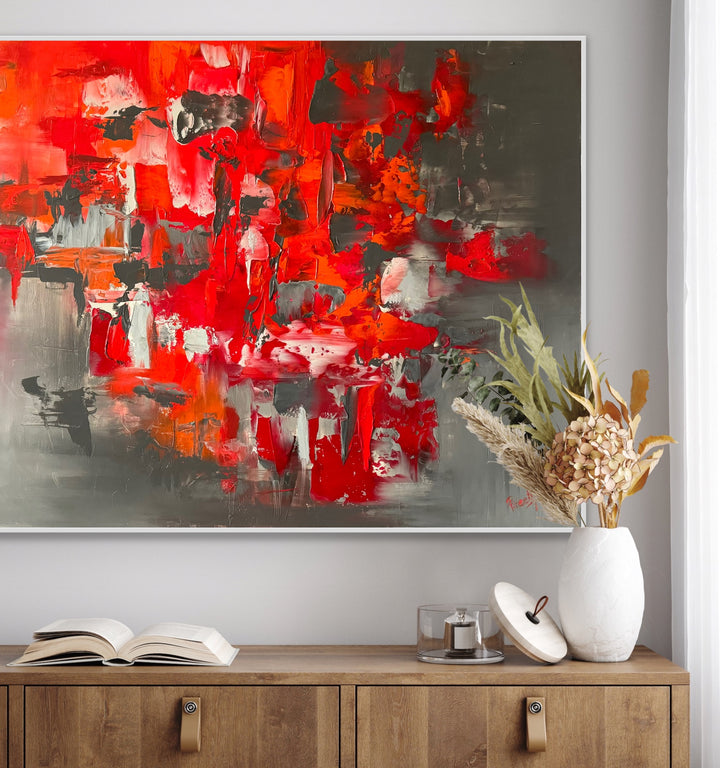 Optimism - 30x40 - Abstract painting, Modern Art, Wall art, Canvas painting, Framed art, Minimalist art