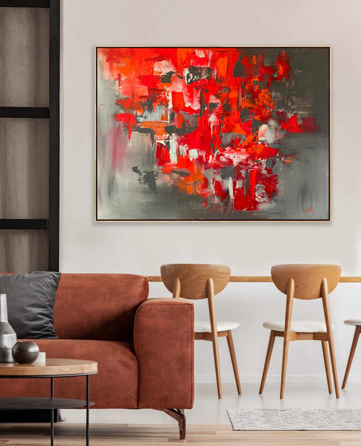 Optimism - 30x40 - Abstract painting, Modern Art, Wall art, Canvas painting, Framed art, Minimalist art
