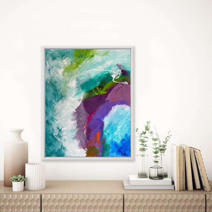 Amazing experience - 20x16 - Abstract painting, Modern Art, Wall art, Canvas painting, Framed art, Minimalist art