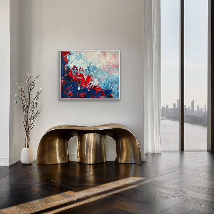 Crimson Breeze - 24x30 - Preethi Arts