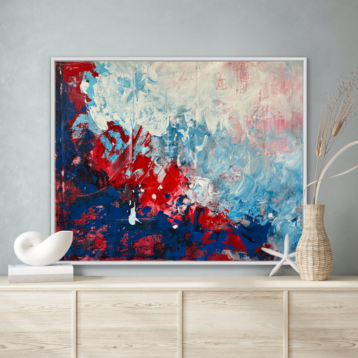 Crimson Breeze - 24x30 - Preethi Arts