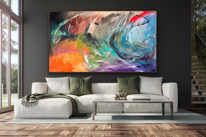 Ebullience - 72x48 - Preethi Arts