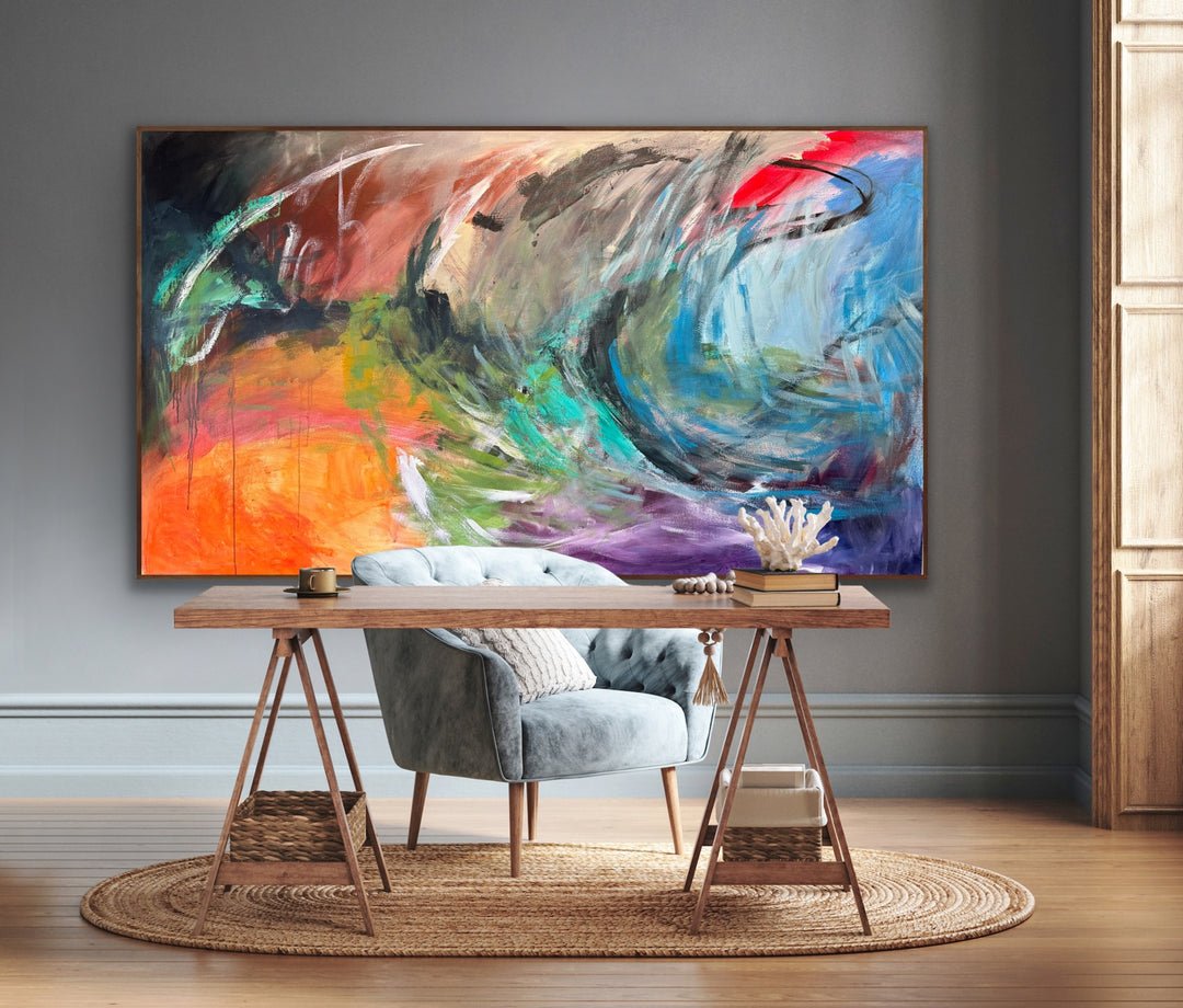 Ebullience - 72x48 - Preethi Arts