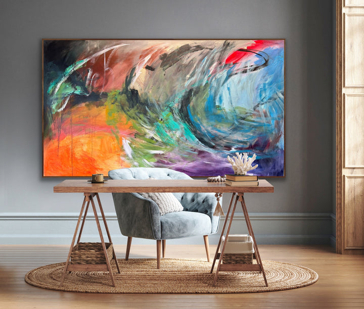 Ebullience - 72x48 - Preethi Arts