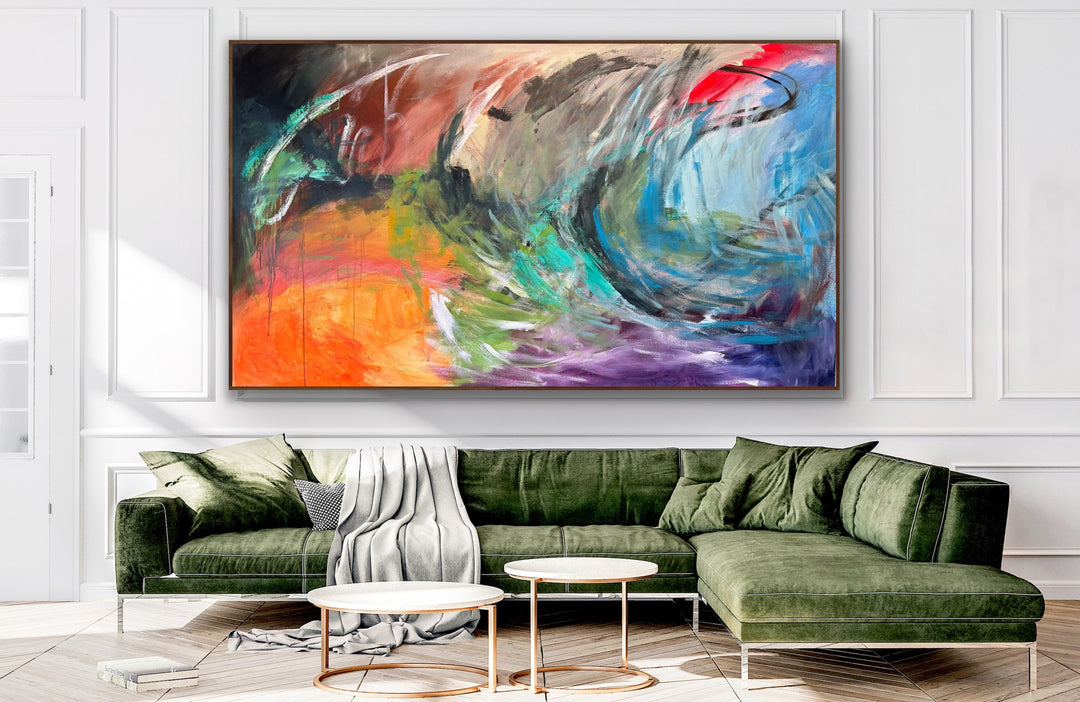Ebullience - 72x48 - Preethi Arts