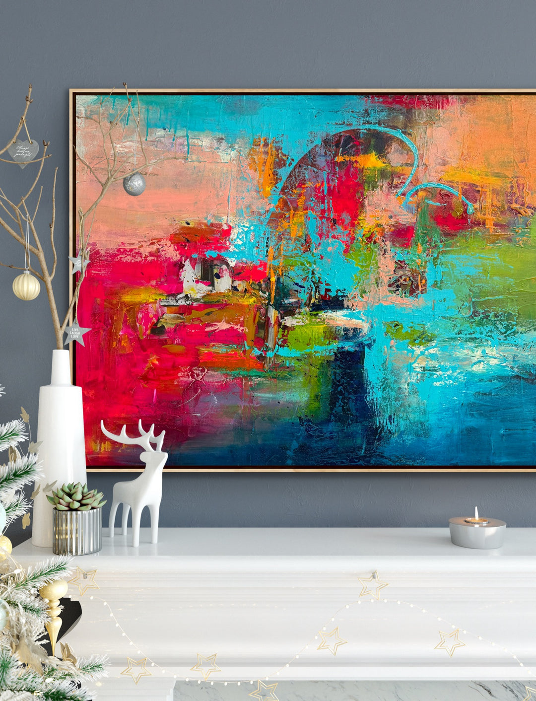 Aqua Dreamscape
- 40x30 - Preethi Arts