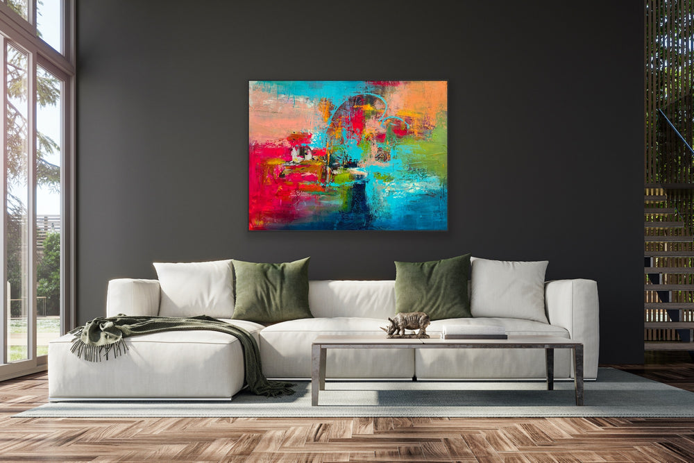 Aqua Dreamscape
- 40x30 - Preethi Arts