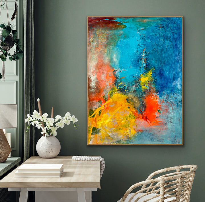 Serenity’s Sunrise - 40x30 - Preethi Arts