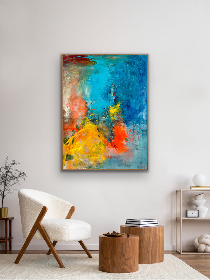 Serenity’s Sunrise - 40x30 - Preethi Arts