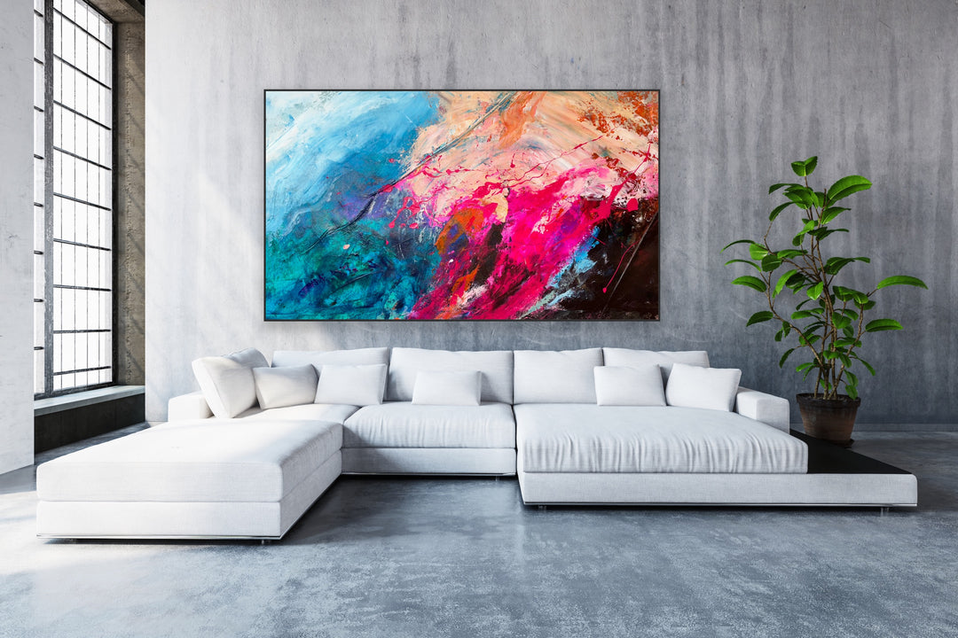 Euphoria in Motion - 60x36 - Preethi Arts