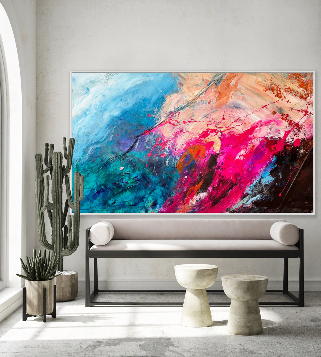 Euphoria in Motion - 60x36 - Preethi Arts