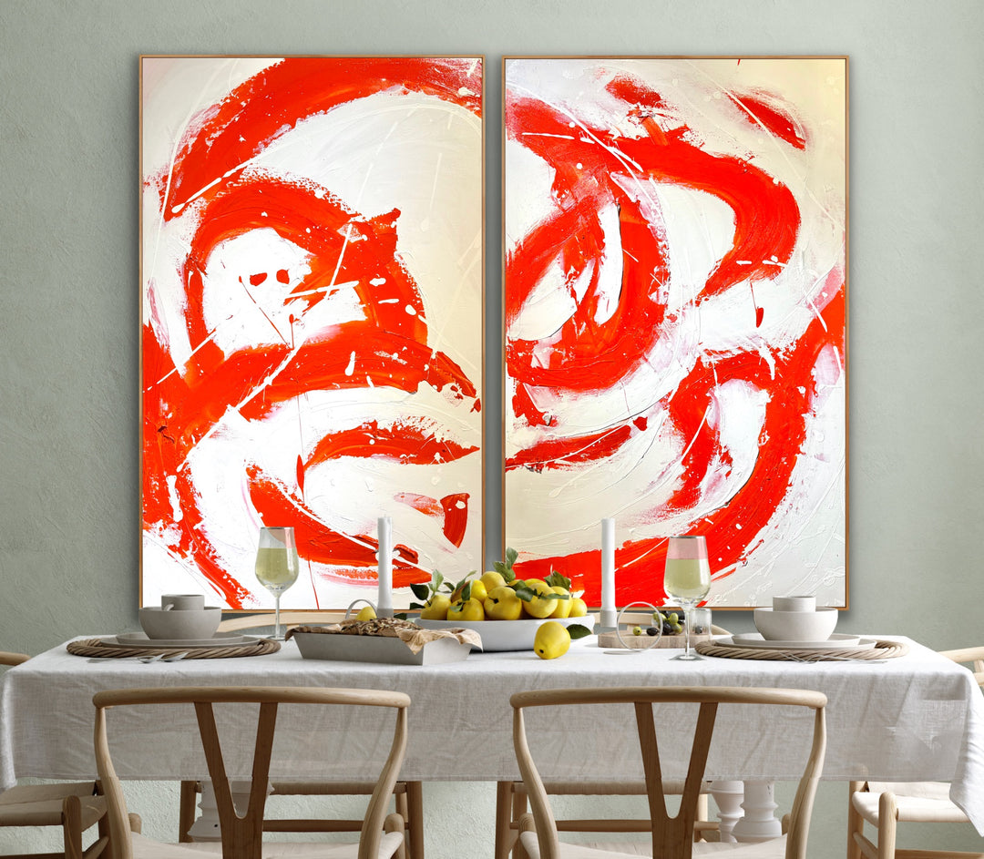 Ignite Harmony - 60x48 (2p each 30x48) - Preethi Arts