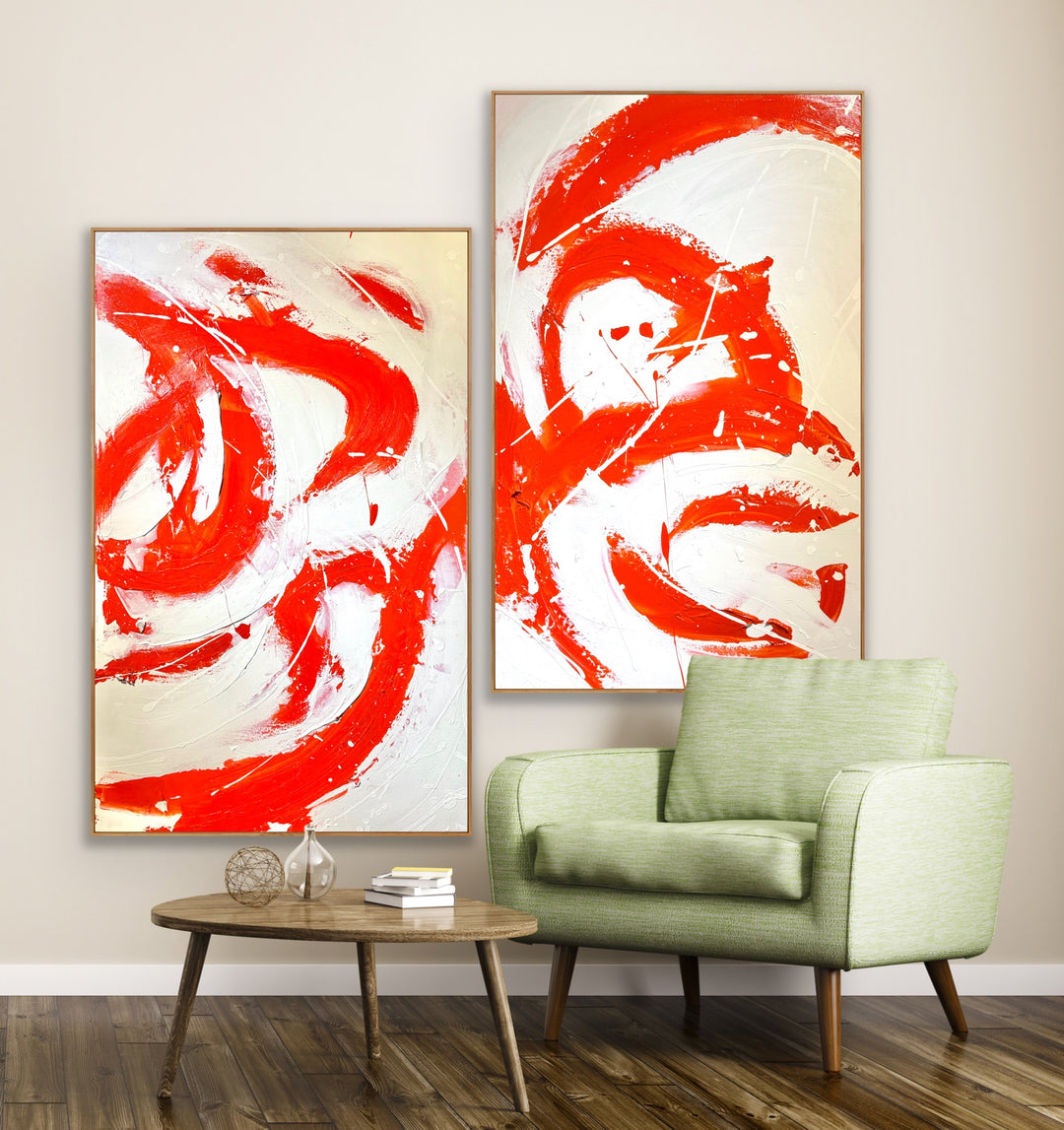 Ignite Harmony - 60x48 (2p each 30x48) - Preethi Arts