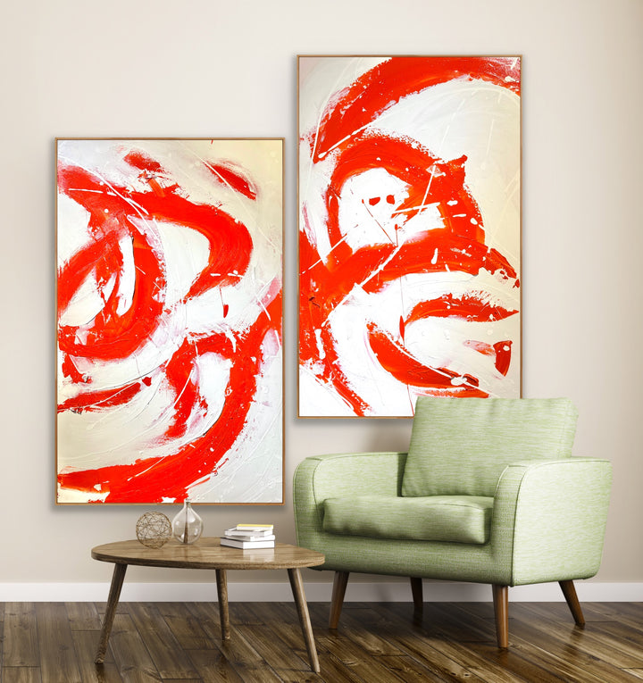 Ignite Harmony - 60x48 (2p each 30x48) - Preethi Arts