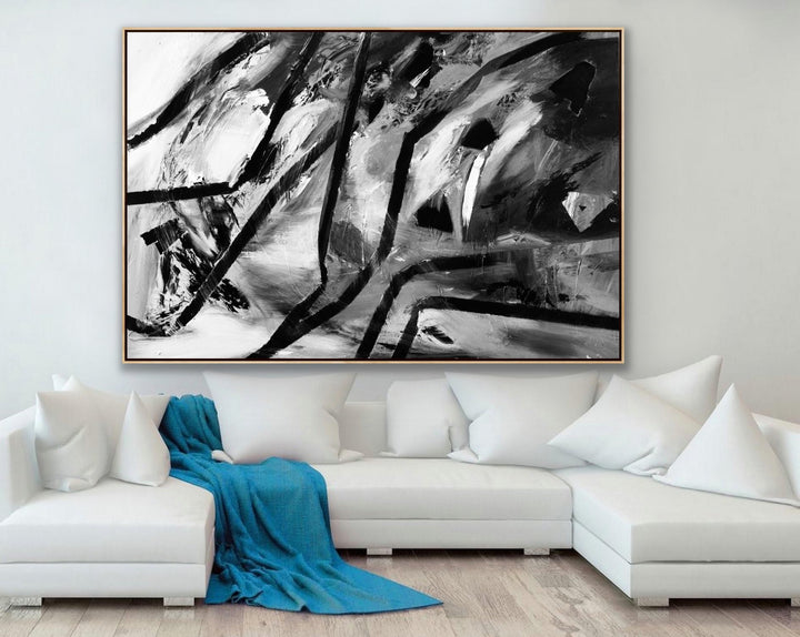 Another World 1  - Abstract painting, Minimalist Art, Framed painting, Wall Art, Wall Decor, Large painting, Local Artist