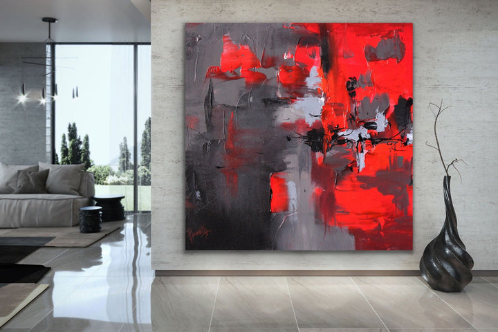 Power  - Original Contemporary Modern Abstract Paintings by Preethi Arts