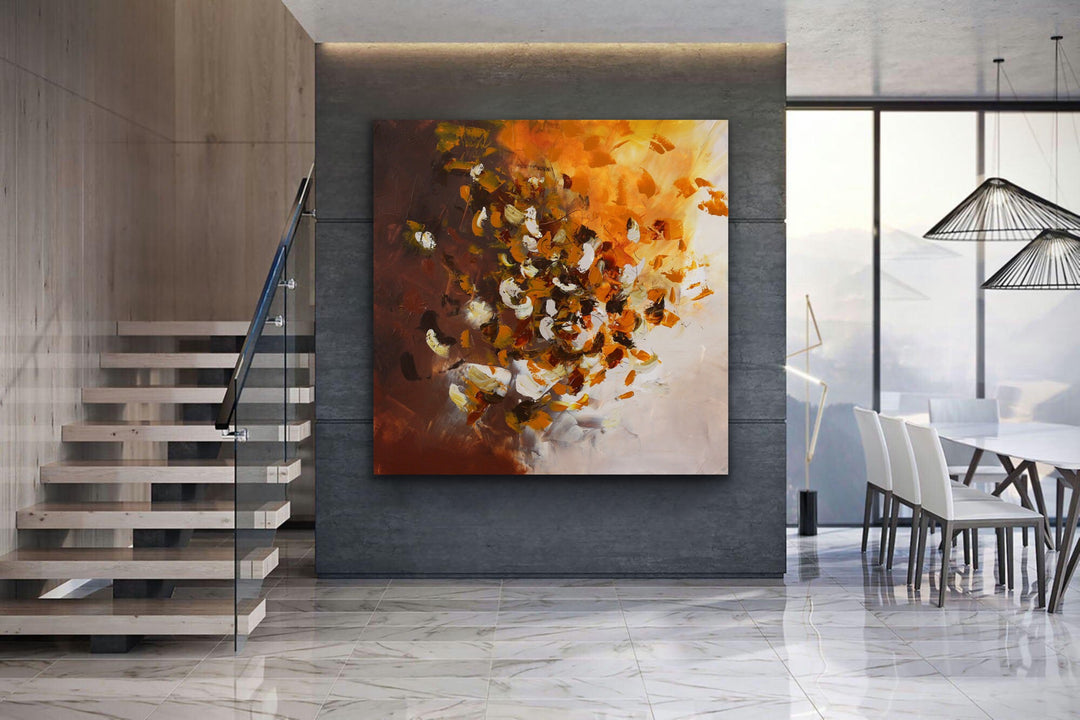 Glitter - Custom Art - Original Contemporary Modern Abstract Paintings by Preethi Arts