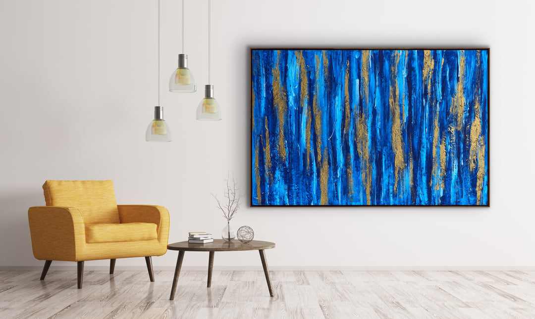 Glitz - Custom Art - Original Contemporary Modern Abstract Paintings by Abstract painting, Minimalist Art, Framed painting, Wall Art, Wall Decor, Large painting, Local Artist