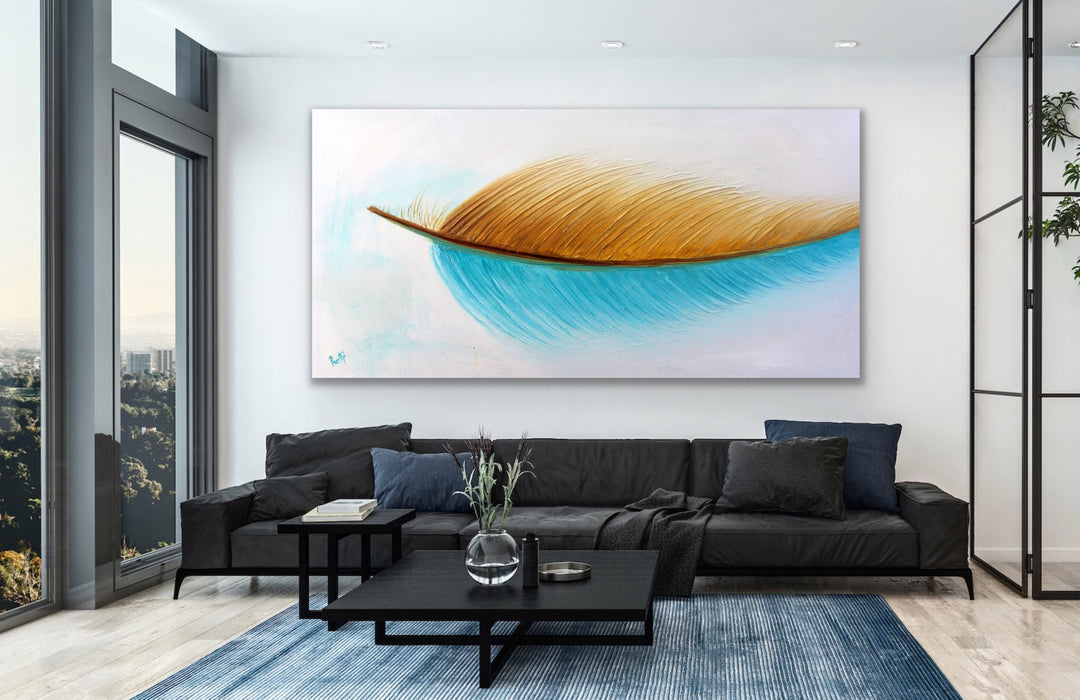 Inspiration - Custom Art - Original Contemporary Modern Abstract Paintings by Preethi Arts