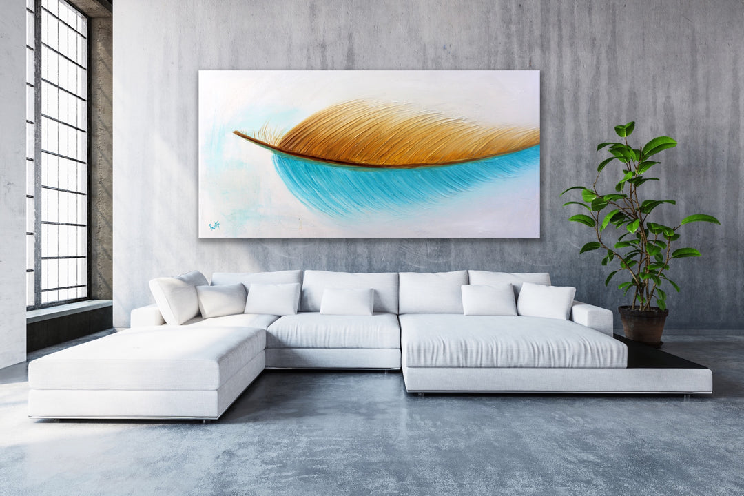 Inspiration - Custom Art - Original Contemporary Modern Abstract Paintings by Preethi Arts