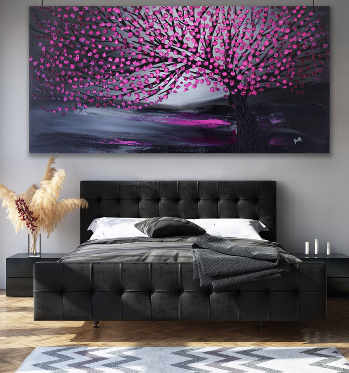 purity tree abstract art - Custom Art - Original Contemporary Modern Abstract Paintings by Preethi Arts