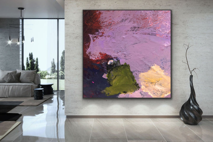 Blush - Original Contemporary Modern Abstract Paintings by Preethi Arts