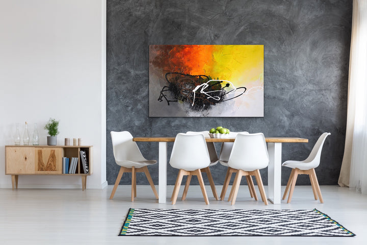 Evolve - 30x48 - Abstract painting, Modern Art, Wall art, Canvas painting, Framed art, Minimalist art