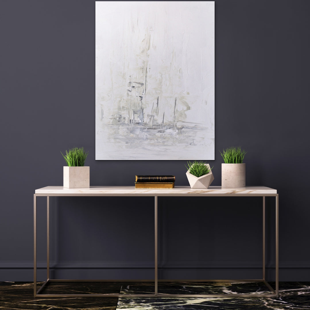 Frost - 30x40 - Abstract painting, Modern Art, Wall art, Canvas painting, Framed art, Minimalist art