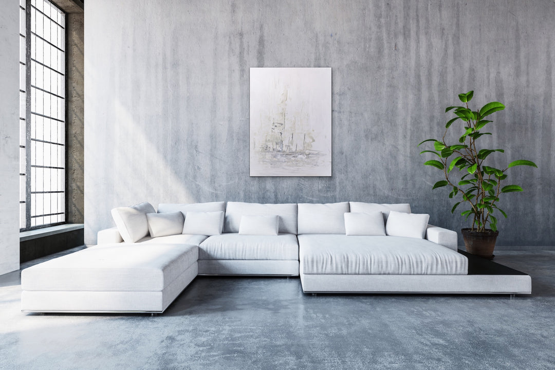 Frost - 30x40 - Abstract painting, Modern Art, Wall art, Canvas painting, Framed art, Minimalist art