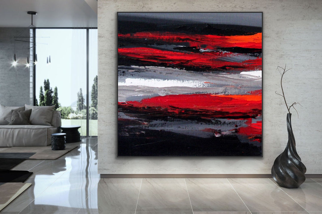 Track  - Modern Art Abstract Paintings Wall Art