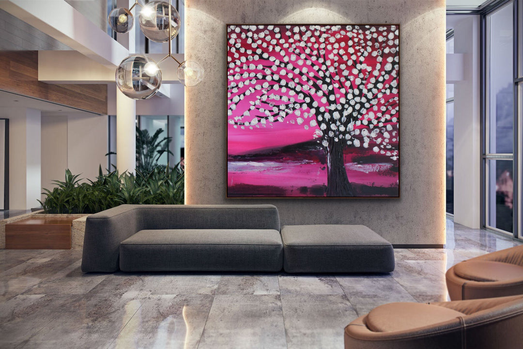 Pink Sky- Custom Art - Preethi Arts