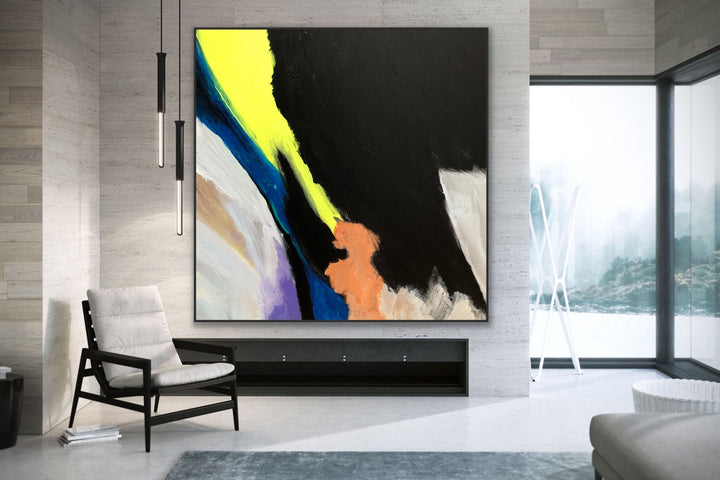 Strong - Custom Art - Abstract Painting, Minimalist Art, Framed art Wall Art, Modern art