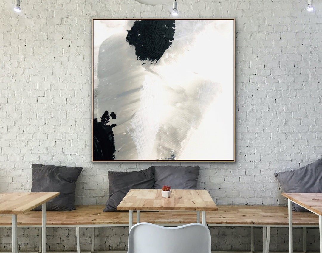 Bonding - Abstract Painting, Minimalist Art, Framed art Wall Art, Modern art