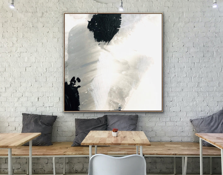 Bonding - Abstract Painting, Minimalist Art, Framed art Wall Art, Modern art