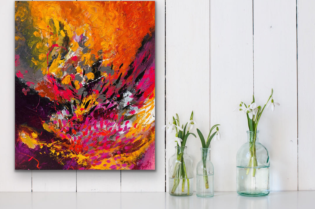 Victory 3 - 30x24 - Original Contemporary Modern Abstract Paintings by Abstract painting, Modern Art, Wall art, Canvas painting, Framed art, Minimalist art