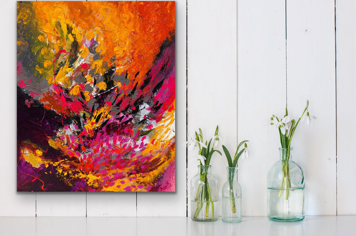 Victory 3 - 30x24 - Original Contemporary Modern Abstract Paintings by Abstract painting, Modern Art, Wall art, Canvas painting, Framed art, Minimalist art